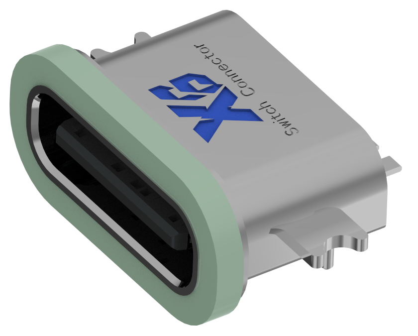 XB-TYPE C 6P-6 Spülplatte 1.2 wasserdichte Basis L=6.7mm (mit Stahlblech) (Zinklegierungsschale)